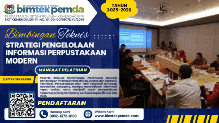 Bimtek Strategi Pengelolaan Informasi Perpustakaan Modern