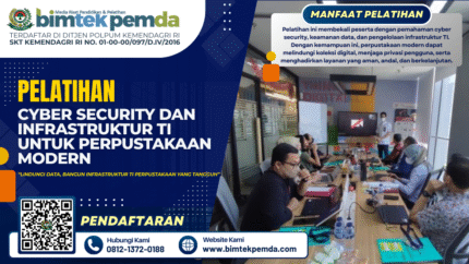 Pelatihan Cyber Security dan Infrastruktur TI untuk Perpustakaan Modern