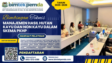 Bimtek Manajemen Hasil Hutan Kayu dan Non Kayu dalam Skema PKHP