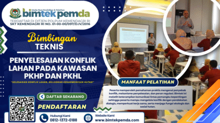 Bimtek Penyelesaian Konflik Lahan pada Kawasan PKHP dan PKHL