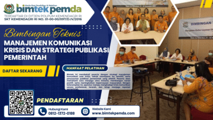 Bimtek Manajemen Komunikasi Krisis dan Strategi Publikasi Pemerintah