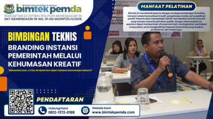 Bimtek Branding Instansi Pemerintah melalui Kehumasan Kreatif