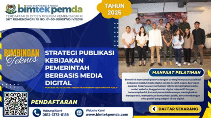 Bimtek Strategi Publikasi Kebijakan Pemerintah Berbasis Media Digital