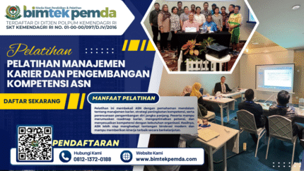 Pelatihan Manajemen Karier dan Pengembangan Kompetensi ASN