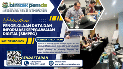 Pelatihan Pengelolaan Data dan Informasi Kepegawaian Digital (SIMPEG)