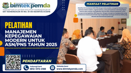 Pelatihan Manajemen Kepegawaian Modern untuk ASN/PNS Tahun 2025