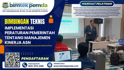 Bimtek Implementasi Peraturan Pemerintah tentang Manajemen Kinerja ASN