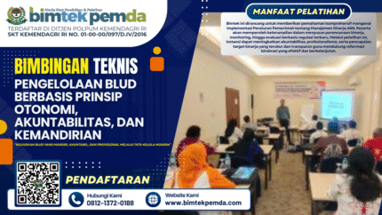 Bimtek Pengelolaan BLUD berbasis Prinsip Otonomi, Akuntabilitas, dan Kemandirian