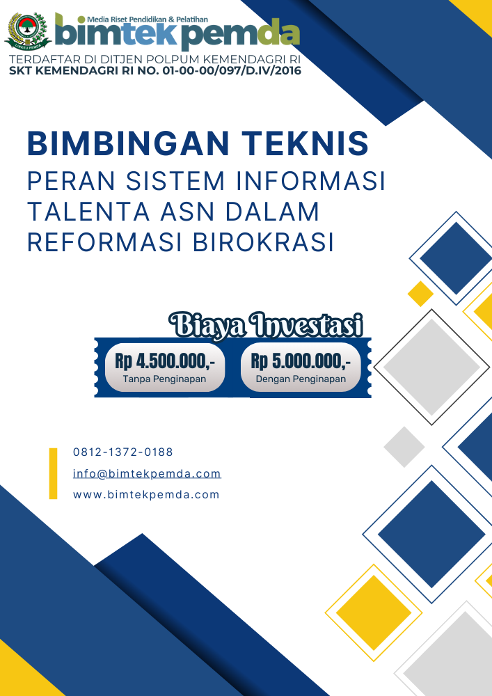 Peran Sistem Informasi Talenta ASN dalam Reformasi Birokrasi